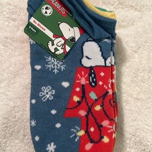 Disney Peanuts No Show 6 Pairs Socks NWT - New Women